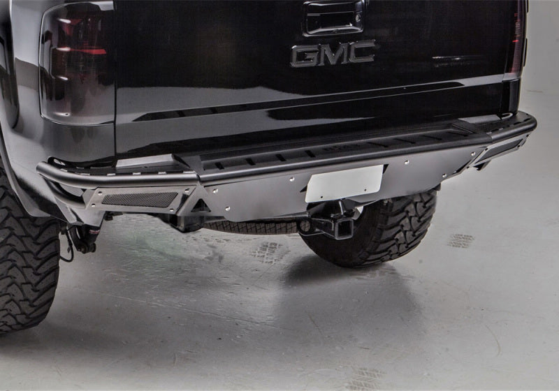 N-Fab RBS-H Rear Bumper 14-17 Chevy-GMC 1500 - Tex. Black - Mammoth Racing -
