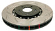DBA 05-12 Corvette C6 w/Z06 pkg Front Slotted 5000 Series 2 Piece Rotor Assembled w/ Black Hat - Mammoth Racing -