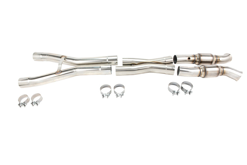 Kooks 06-13 Chevy Corvette C6 Zo6/zr1 Ls9/ls7 Green catted X-Pipe (Kooks Header Req) - Mammoth Racing -