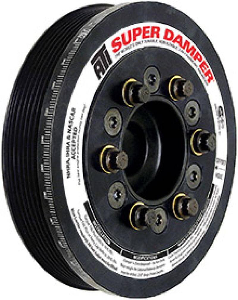 ATI Damper - 8.12in - Alum - 6/10 Grv - Ford GT 500 - 5.4 / 5.8 - 07-14 - 15 Percent OD Size - My Store