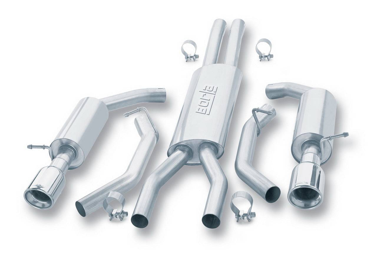 Borla 02 Ford Thunderbird SS Catback Exhaust - Mammoth Racing -