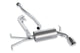 Borla 08-10 Subaru Impreza 2.5i Sedan 4DR SS Catback Exhaust - Mammoth Racing -