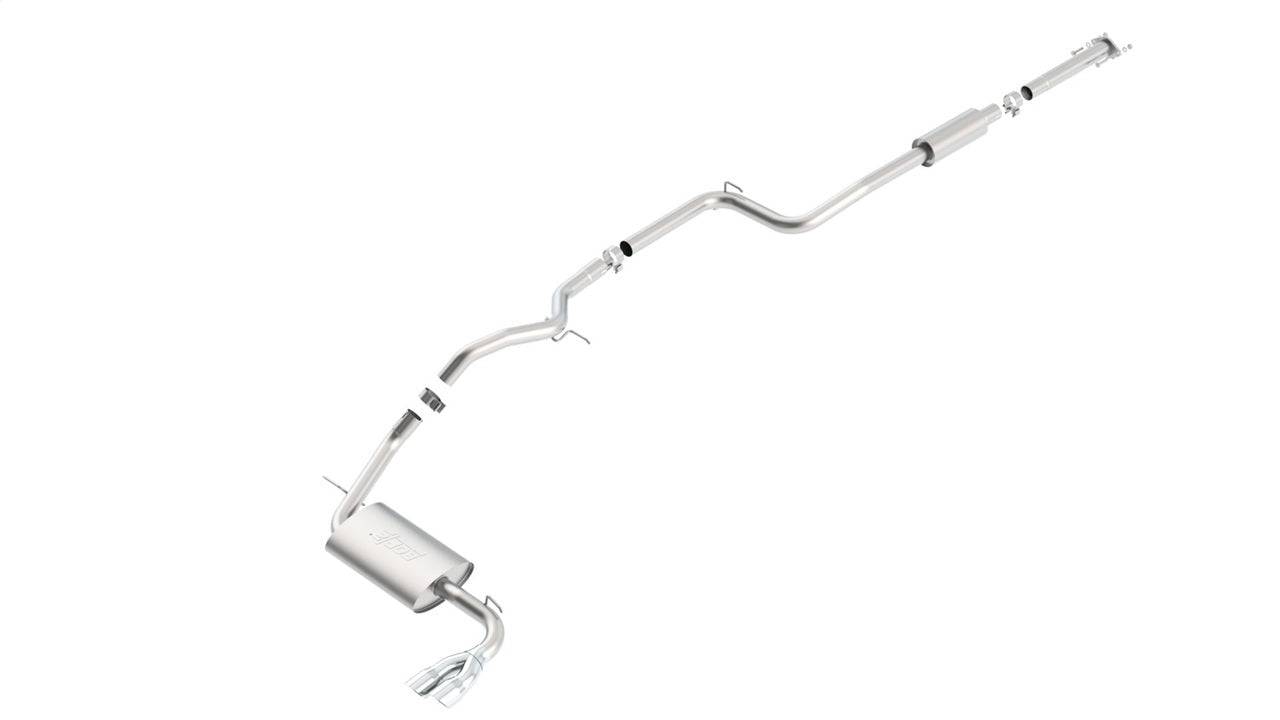 Borla 12-15 Ford Focus Titanium/SEL/SE/S Sedan 4dr 2.0L 4cyl AT Dual Clutch 6spd/MT 5spd SS Catback - Mammoth Racing -