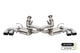 Corsa 2020 Corvette C8 3in Valved Cat-Back 4.5in Pol Quad Tips - Fits Factory Perf Exhaust w/ AFM - Mammoth Racing -