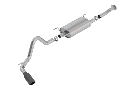 Borla 16-18 Toyota Tacoma 3.5L AT 4DR CC Short Bed S-Type SS Catback Exhaust - Black Chrome Tip - Mammoth Racing -