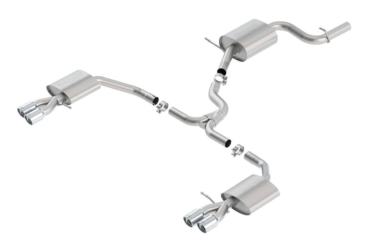 Borla 16-18 Volkswagen Passat 3.6L FWD/AWD Catback Exhaust - Mammoth Racing -