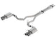 Borla 2018 Ford Mustang GT 5.0L AT/MT 3in Atak Catback Exhaust w/ Valves (Carbon Fiber Black Tip) - Mammoth Racing -