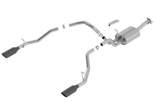 Borla 2019 RAM 1500 5.7L V8 AT 4DR Crew Cab Short Bed Atak SS Catback Exhaust - Mammoth Racing -