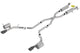 Borla 18-20 Dodge Durango SRT 6.2L V8 2.75in S-Type SS Catback Exhaust w/ BLK Chrome Tips - Mammoth Racing -