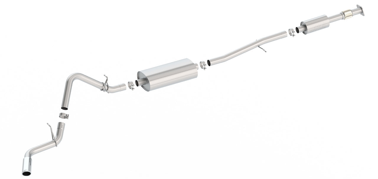 Borla S-Type Cat-Back 19-20 Chevrolet Silverado Side Exit Exhaust - Mammoth Racing -