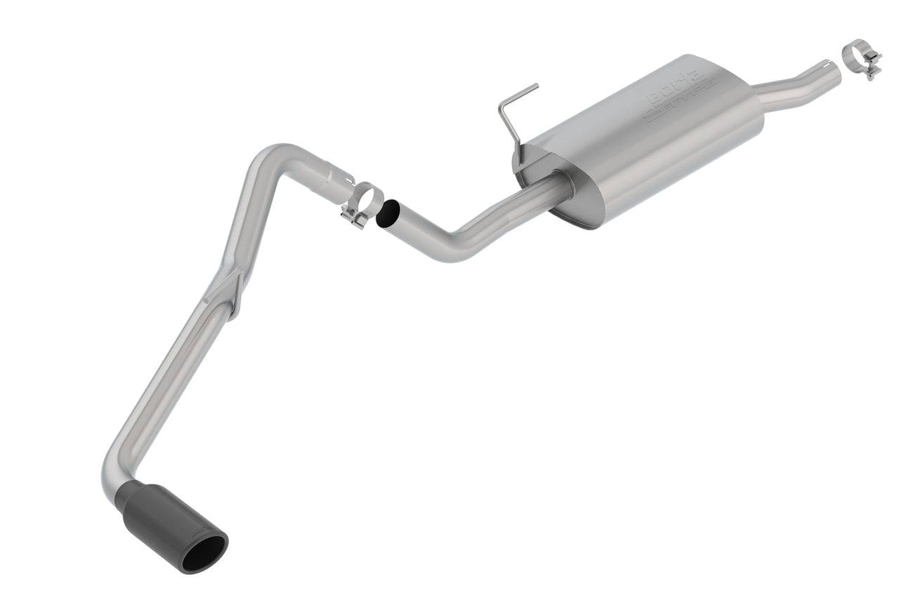 Borla 05-19 Nissan Frontier 4.0L V6 AT/MT Regular Cab S-type Exhaust (2wd/4wd) - Black Chrome Tip - Mammoth Racing -