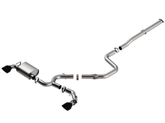 Borla 19-20 Hyundai Veloster N 2.0L I4 MT FWD 2DR 3in ATAK CatBack Exhaust w/ SS Tips - Mammoth Racing -