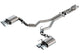 Borla 2020 Ford GT500 5.2L AT 3in ATAK CatBack Exhaust w/ Chrome Tips - Mammoth Racing -