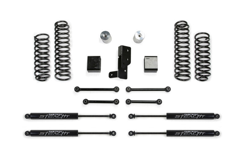 Fabtech 18-21 Jeep JL 4-Door 4WD 3in Sport System w/Stealth - My Store