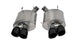 14321BLK Corsa 3.0 Inch Axle-Back Sport Dual Exhaust Black 4.0 Inch Tips 13-14 Mustang Shelby GT500 5.8L Stainless Steel Corsa Performance - Mammoth Racing -COR14321BLK