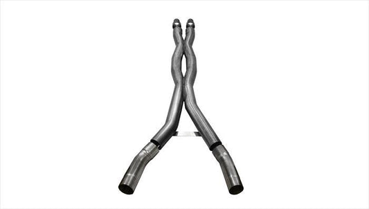 14347 Corsa Double X-Pipe 3.0 Inch Stainless Steel 16-Present Ford Mustang GT350 Fastback 5.2L V8 Corsa Performance