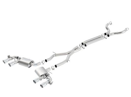 Borla 2017+ Chevy Camaro ZL1 6.2L S-Type Catback Exhaust w/ Dual Split Rear Exit - Mammoth Racing -