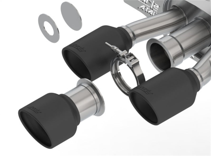 Borla 17-18 Honda Civic Type-R FK8 ATAK Cat-Back Exhaust w/ Ceramic Black Tips - My Store