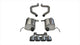 Corsa 14766 2.75 Inch Axle-Back Xtreme Dual Exhaust Quad 4.5 Inch Polished Tips - Mammoth Racing -COR14766