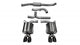 Corsa 14863BLK 3.0 Inch Cat-Back Sport Dual Rear Exhaust 3.5 Inch Black Tips 11-14 Subaru Impreza STI/WRX Sedan - Mammoth Racing -COR14863BLK