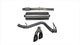 Corsa 14873BLK Single Side Exit Exhaust 14-Present Silverado/Sierra/Denali Crew/Double Cab/Short/Standard Bed - Mammoth Racing -COR14873BLK