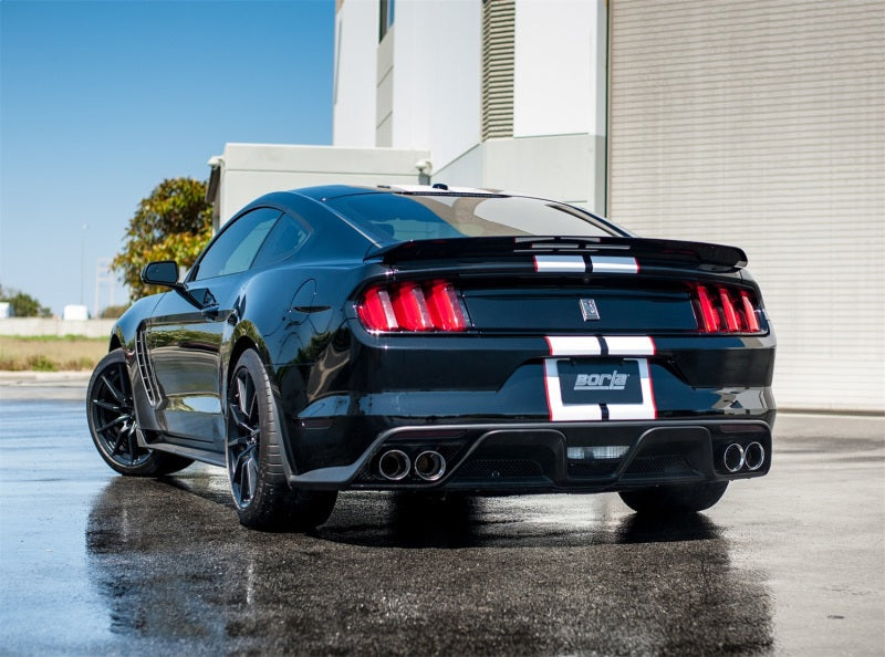 Borla 15-16 Ford Mustang Shelby GT350 5.2L ATAK Cat Back Exhaust (Uses Factory Valence) - My Store