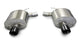 14941BLK Corsa 2.5 Inch Axle-Back Sport Dual Exhaust 4.0 Inch Black Tips 09-14 Cadillac CTS-V Sedan 6.2L V8 Stainless Steel Corsa Performance - Mammoth Racing -COR14941BLK