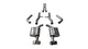 Corsa 14994 2.75 Inch Cat-Back Xtreme Dual Rear Exit Exhaust GTX2 Polished Tips 15-Present Dodge Challenger SRT 392/R/T Scat Pack/SRT Hellcat - Mammoth Racing -COR14994