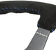 NRG Reinforced Steering Wheel (350mm / 3in. Deep) Blk Suede/Blue BBall Stitch w/5mm Matte Blk Spokes - My Store