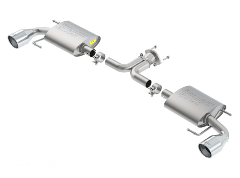 Borla 14-16 Mazda 3 2.0/2.5L AT/MT FWD S-Type Cat-Back Exhaust Single Split Rear Exit - My Store