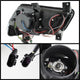 Spyder Dodge Charger 11-14 Projector Headlights Halogen - Light Tube DRL Blk PRO-YD-DCH11-LTDRL-BK - Mammoth Racing -