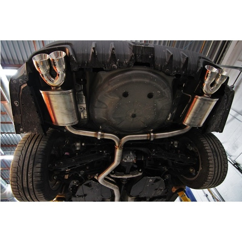 Mishimoto 2015 Subaru WRX 3in Stainless Steel Cat-Back Exhaust - Mammoth Racing -
