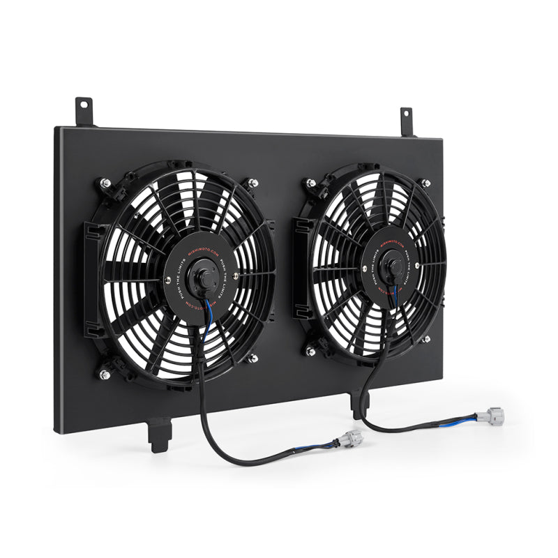 Mishimoto 03-06 Nissan 350Z Aluminum Fan Shroud Black - Mammoth Racing -