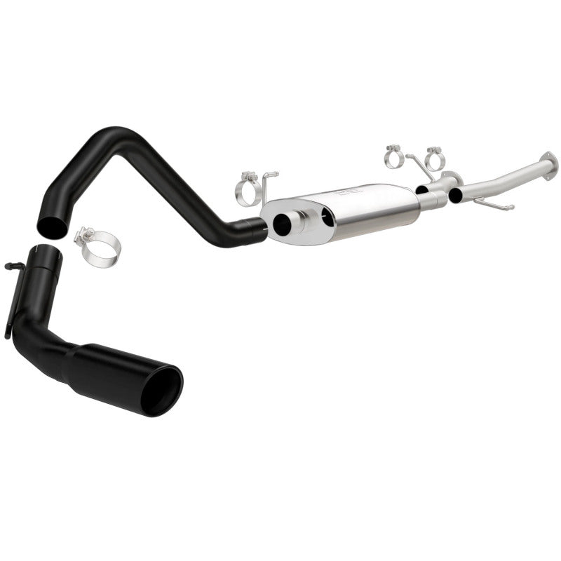 MagnaFlow Cat-Back Exhaust 09-13 Toyota Tundra V8 5.7l 3in SS Black Tip Single Side Exit - Mammoth Racing -