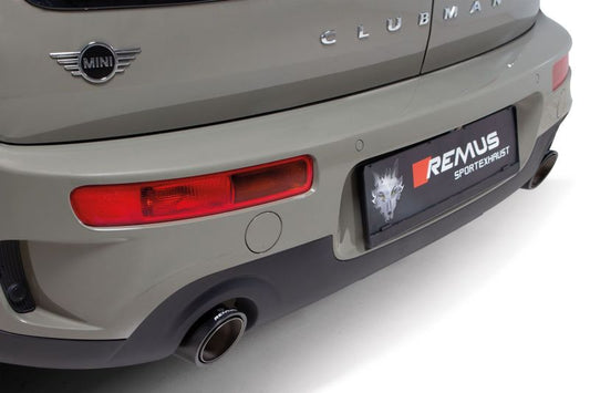 Remus 2015+ Mini Cooper S Clubman F54 2.0L Turbo (B48A20F w/GPF) GPF-Back Exhaust (Tail Pipe Set Req - Mammoth Racing -