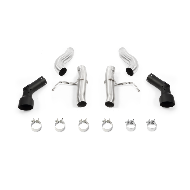 Mishimoto 2016+ Chevrolet Camaro 2.0T Dual-Tip Race Axle-Back Exhaust w/ Black Tips - Mammoth Racing -