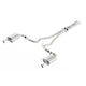 Ford Racing 2015 Mustang 5.0L Sport Cat-Back Exhaust System Chrome (No Drop Ship) - Mammoth Racing -
