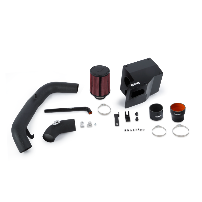 Mishimoto 13-16 Ford Focus ST 2.0L Performance Air Intake Kit - Wrinkle Black - Mammoth Racing -