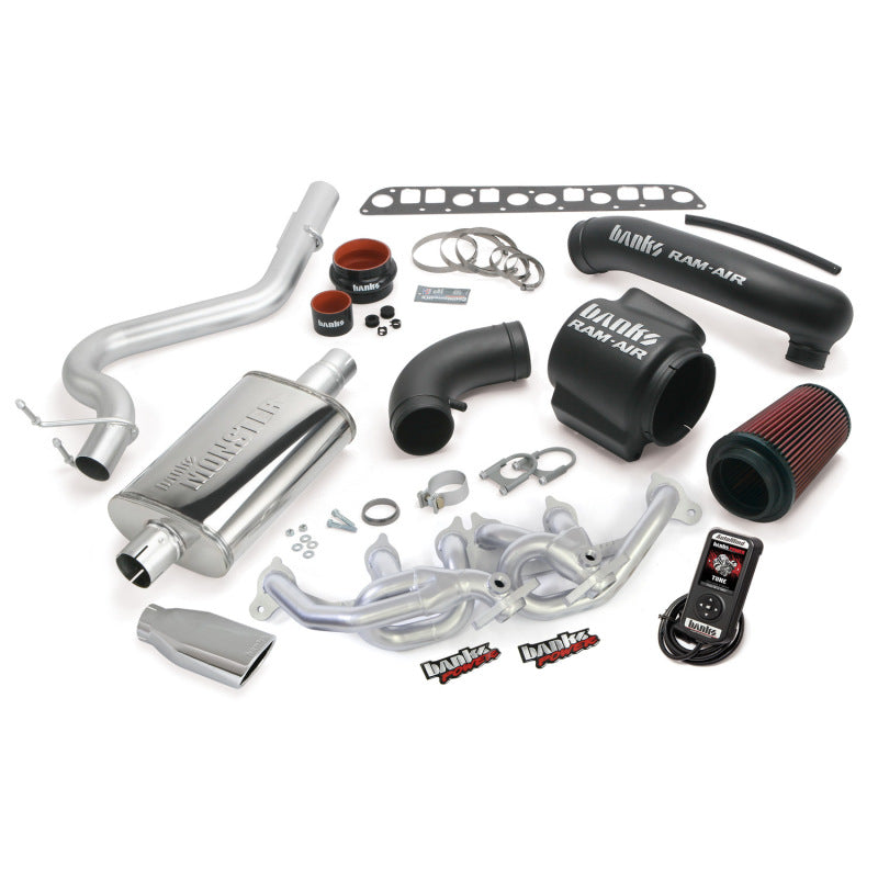 Banks Power 04-06 Jeep 4.0L Wrangler PowerPack System - Mammoth Racing -