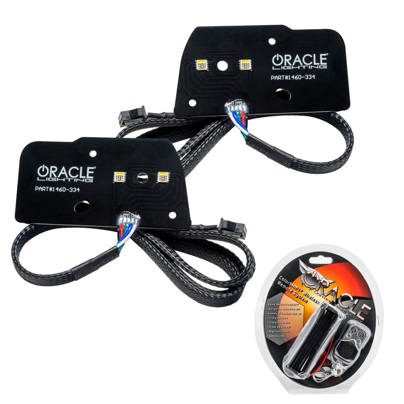 Oracle 21-22 Ford F-150 ColorSHIFT RGB+W Headlight DRL Upgrade Kit w/ RF Controller - Mammoth Racing -