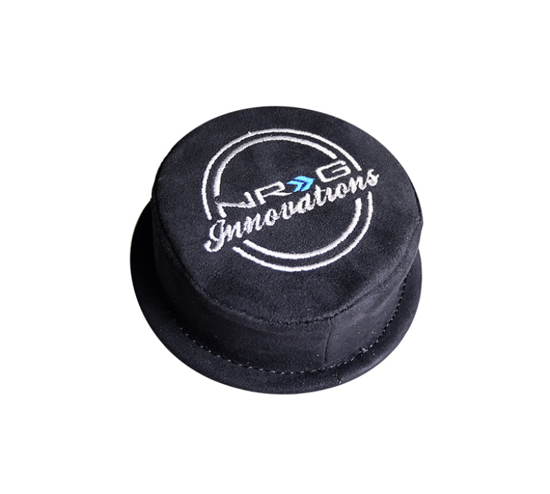 NRG Reinforced Steering Wheel (380mm) Nascar/ Alcantara 3 Spoke w/ NRG Logo/ Removable Crushed Pad - My Store