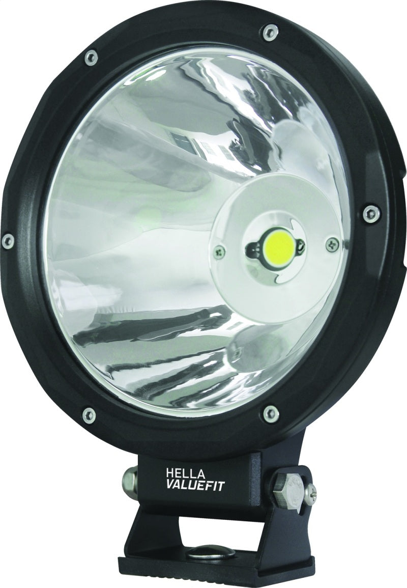 Hella Value Fit 7in Light - 30W Round Spot Beam - LED - Mammoth Racing -