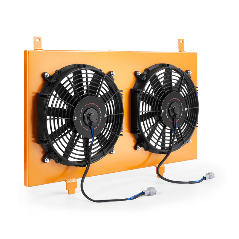 Mishimoto 03-06 Nissan 350Z Aluminum Fan Shroud Gold - Mammoth Racing -