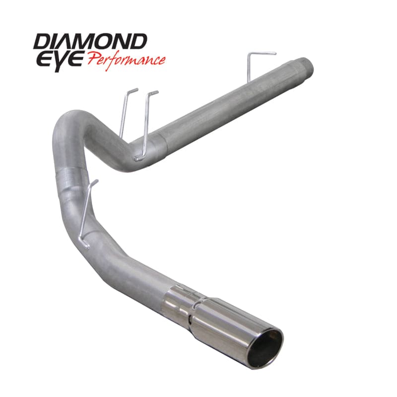 Diamond Eye KIT 4in DPF-BACK SGL AL 08-09 6 4L F250/F350 PCKGD BX46X14X14OD EL-PL 44inX13 5inX13 5in - Mammoth Racing -
