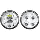 Autometer Prestige Series Pearl 5in Gauge Box Kit - Tachometer/Speedometer Combo / Oil Pressu - My Store