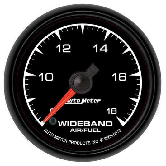 Autometer ES 52mm Full Sweep Electric 8:1-18:1 AFR Wideband Air/Fuel Ratio Gauge - My Store