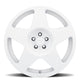 fifteen52 Tarmac 17x7.5 5x112 40mm ET 66.56mm Center Bore Rally White Wheel - Mammoth Racing -