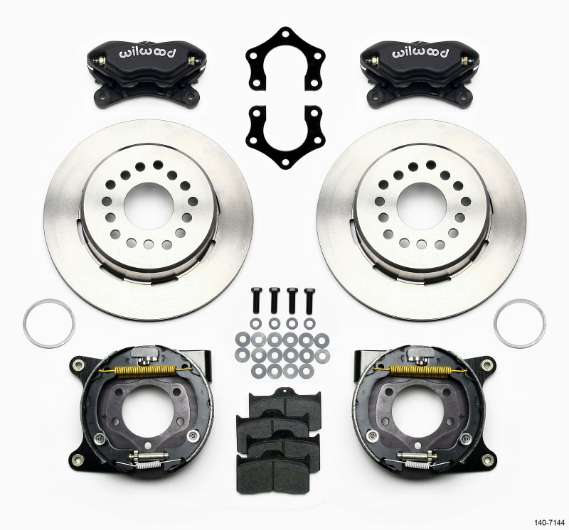 Wilwood Forged Dynalite P/S Park Brake Kit Mopar/Dana 2.36in Off w/Snap Ring Brng - My Store