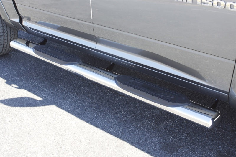 Lund 10-17 Dodge Ram 2500 Crew Cab 6in. Oval Straight SS Nerf Bars - Polished - My Store