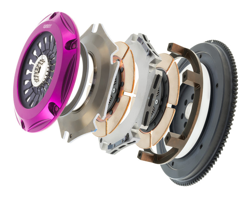 Exedy 1993-1994 Nissan Skyline GTR L6 Hyper Twin Cerametallic Clutch Sprung Center Disc Pull Type - Mammoth Racing -
